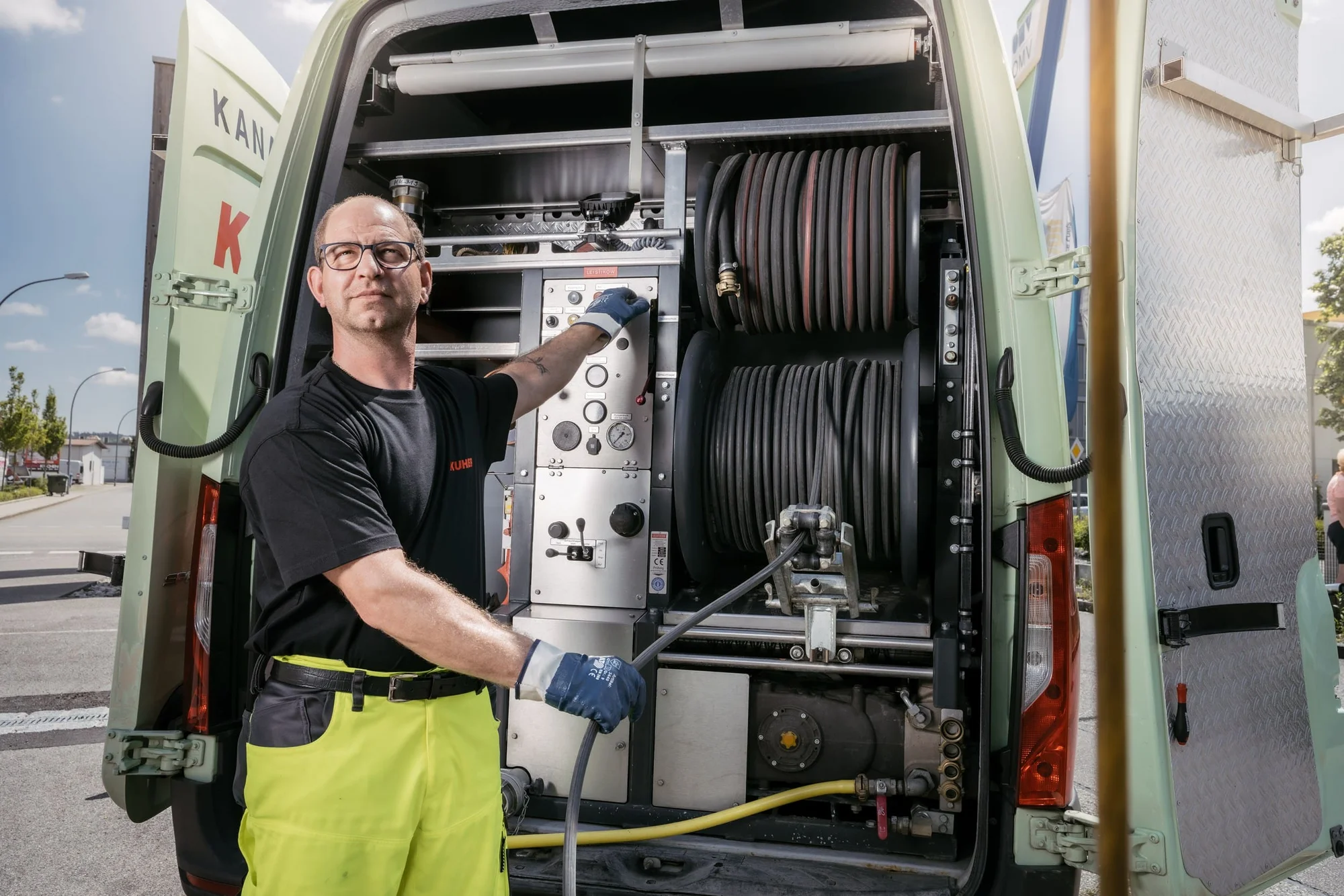 TV Kanaluntersuchung mit Kameratechnik in Offenberg